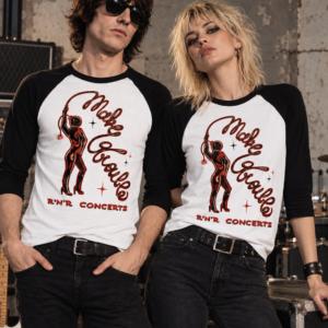 Make Trouble R’n’R Concerts Baseball Tee